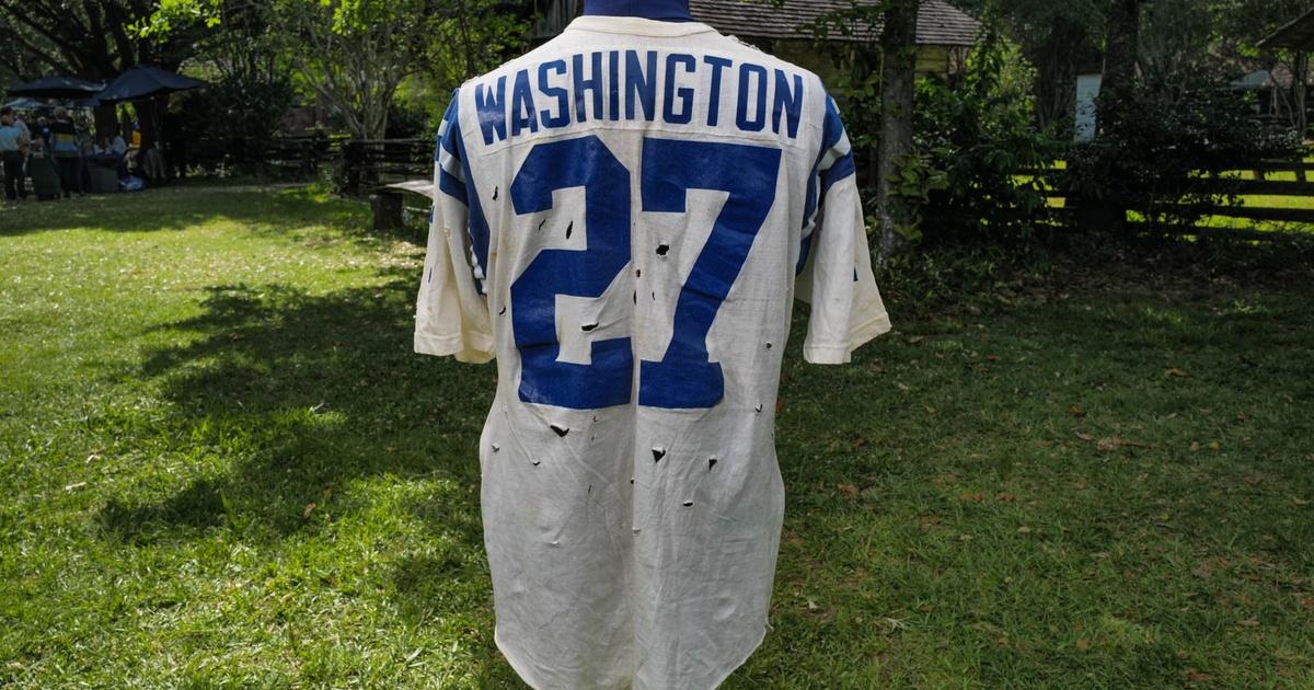 Antiques Roadshow Appraisal Baltimore Colts Joe Washington Gameused
