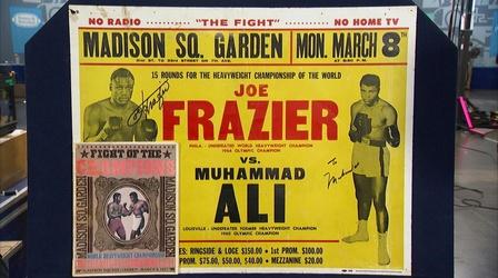 Video thumbnail: Antiques Roadshow Appraisal: Signed Muhammad Ali & Joe Frazier Poster