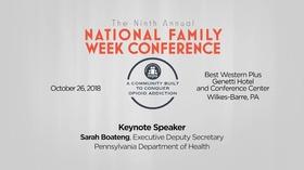 Video thumbnail: WVIA Special Presentations FSA National Family Week 2018 - Sarah Boateng Keynote Speech