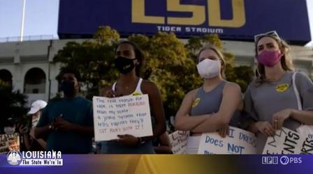 Video thumbnail: Louisiana: The State We're In Technology Bias, LSU Changes, Rent Program, Special Election