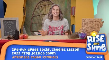 Video thumbnail: Rise and Shine Jessica Saum - Arkansas State Symbols