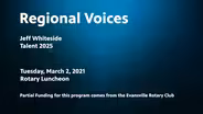 Regional Voices: Jeff Whiteside - Talent 2025