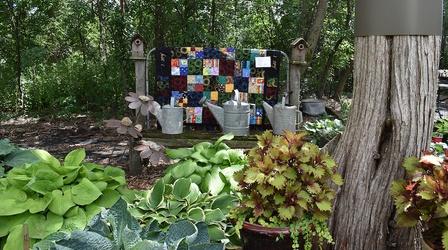 Video thumbnail: Prairie Yard & Garden Tracy Garden and Quilt Tour