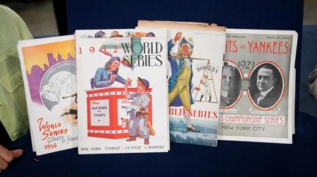 Video thumbnail: Antiques Roadshow Appraisal: 1905 - 1954 World Series Programs