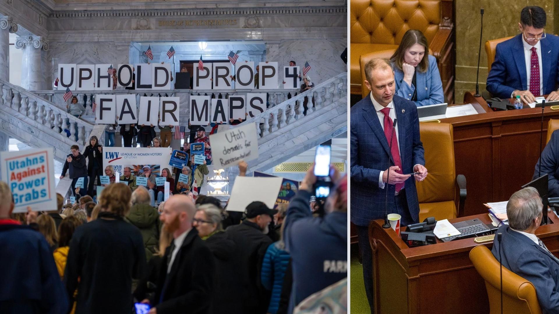 We examine reaction to the legislature's election law tweaks and the strong message to Utah courts.