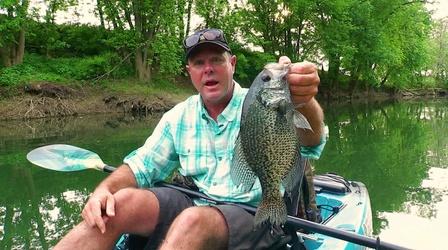 Video thumbnail: Kentucky Afield Kayak Fishing; Targeting Carp; Catching Bullfrogs