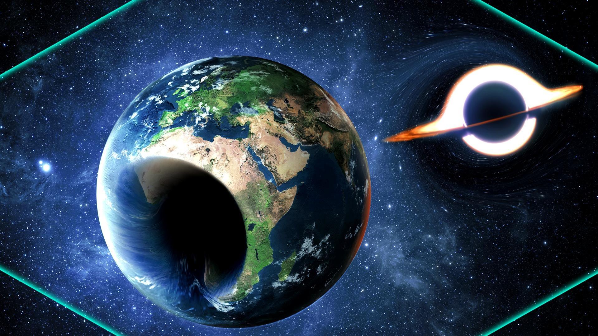 PBS Space Time, What Happens If A Black Hole Hits Earth?