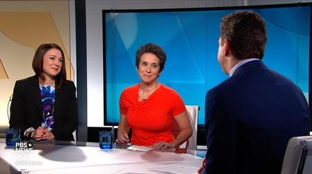 Video thumbnail: PBS NewsHour Amy Walter and Tamara Keith on Trump’s Ukraine call defense