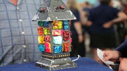 Video thumbnail: Antiques Roadshow Appraisal: Peter Marsh Lighting Co. Lamp, ca. 1950