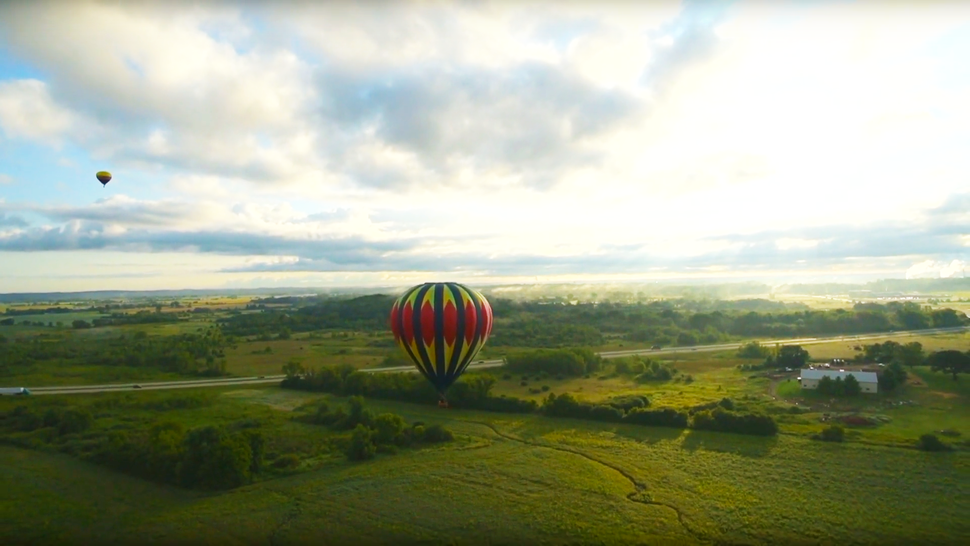 Outdoor Wisconsin #3509 - Flint-Knapping/Hot Air Ballooning