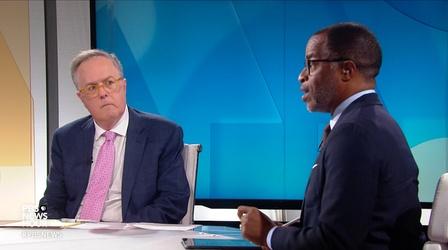 Video thumbnail: PBS NewsHour Capehart and Gerson on how immigration plays into midterms
