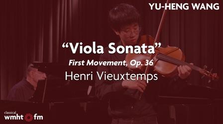 Video thumbnail: Classical Student Musician of the Month Yu-Heng Wang: Viola Sonata, Op. 36.