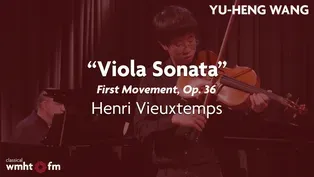 Yu-Heng Wang: Viola Sonata, Op. 36.