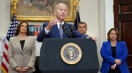 Video thumbnail: Washington Week Biden takes executive action to protect abortion rights