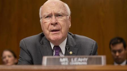 Video thumbnail: PBS NewsHour Leahy on Brett Kavanaugh allegations: ‘Let’s get the facts’