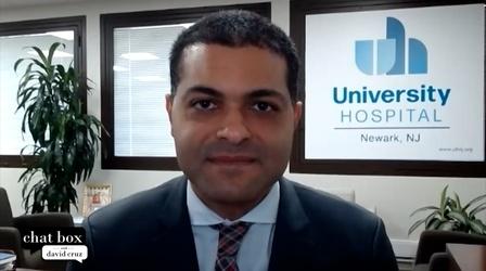 Video thumbnail: Chat Box with David Cruz Omicron Surge: Dr. Elnahal Explains, Sen. Ruiz on Education