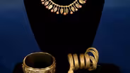 Appraisal: Victorian Gold Necklace & Bracelets