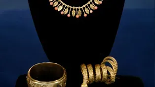 Appraisal: Victorian Gold Necklace & Bracelets