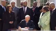 Biden signs bill making lynching a federal hate crime