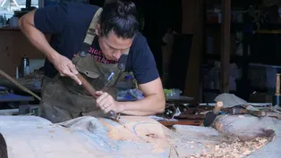 Tlingit and Unangax̂ artist Nicholas Galanin