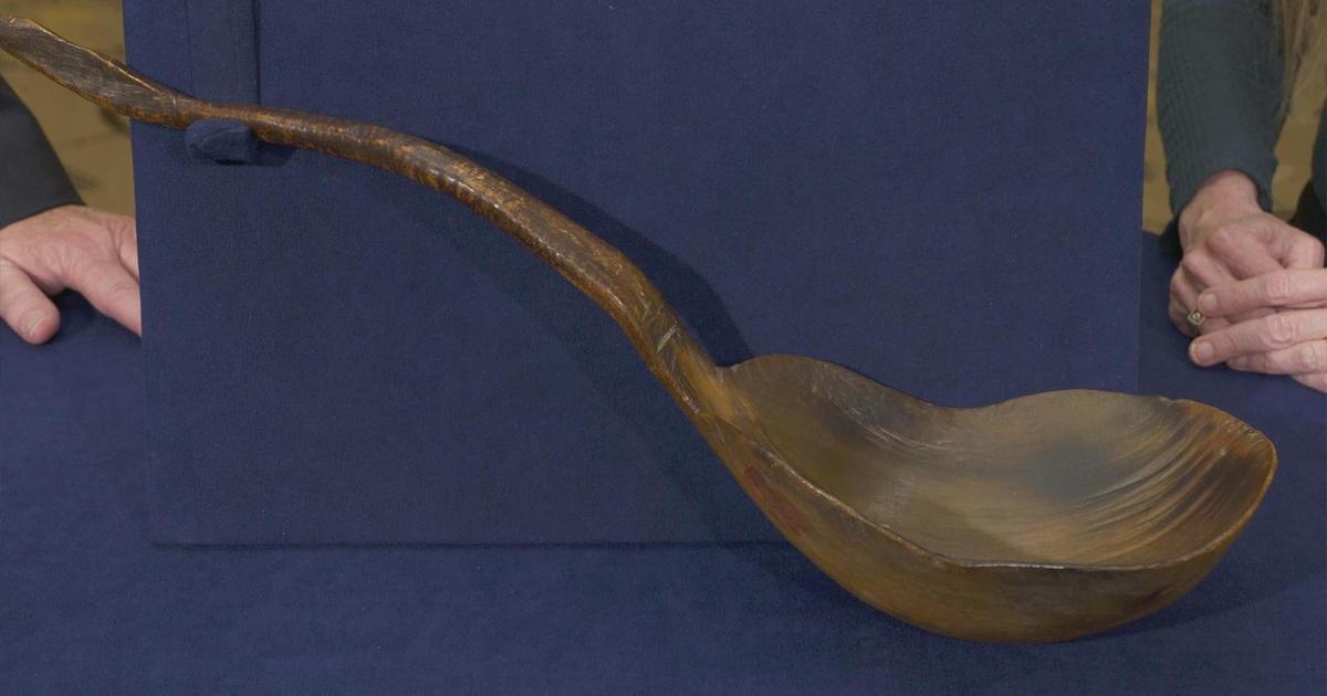 Antiques Roadshow | Appraisal: Carved Rocky Mountain Ram Horn Ladle, ca ...