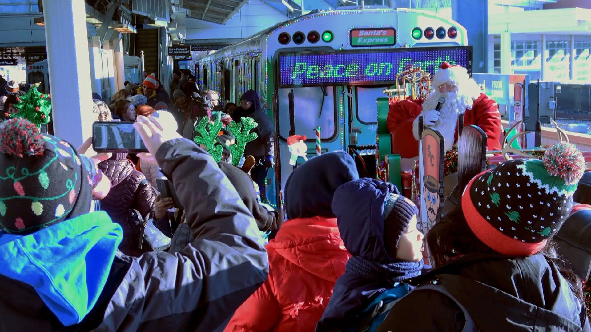 All Aboard Chicago’s Holiday Train