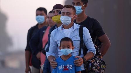 Video thumbnail: PBS NewsHour Thousands of asylum seekers still in limbo at Mexican border