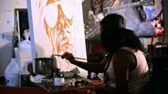 Painter Desiree Kelly