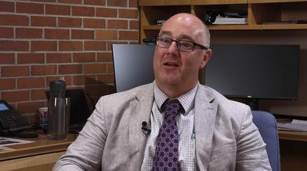 Video thumbnail: Dateline Delta Dr. Michael Gavin Interview; Campus Bus Program
