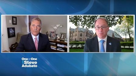 Video thumbnail: One-on-One The Need for Strong Higher Education Leadership in a Crisis