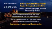 Christmas Market River Cruise on the Danube