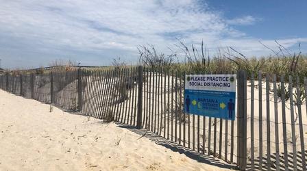 Video thumbnail: PBS NewsHour New Jersey plans for cautious reopening of beaches