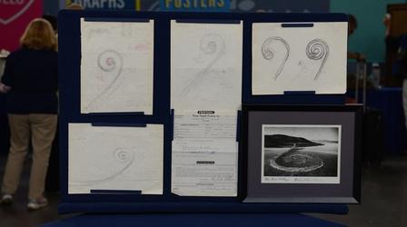 Video thumbnail: Antiques Roadshow Appraisal: 1970 Robert Smithson Spiral Jetty Plans