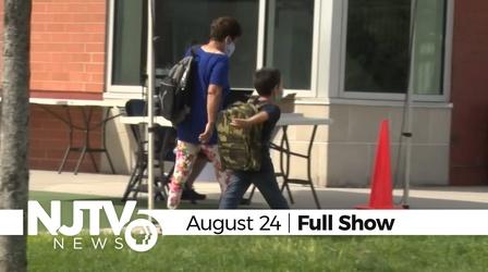 Video thumbnail: NJTV News NJTV News: August 24, 2020