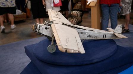 Video thumbnail: Antiques Roadshow Appraisal: "Only Angels Have Wings" Model Plane, ca. 1939