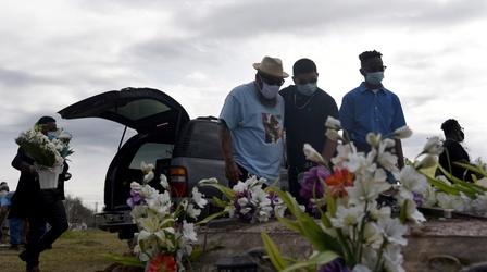 Video thumbnail: PBS NewsHour COVID causes life expectancies drop in communities of color