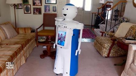 Video thumbnail: PBS NewsHour Meet a robot offering care and companionship to seniors