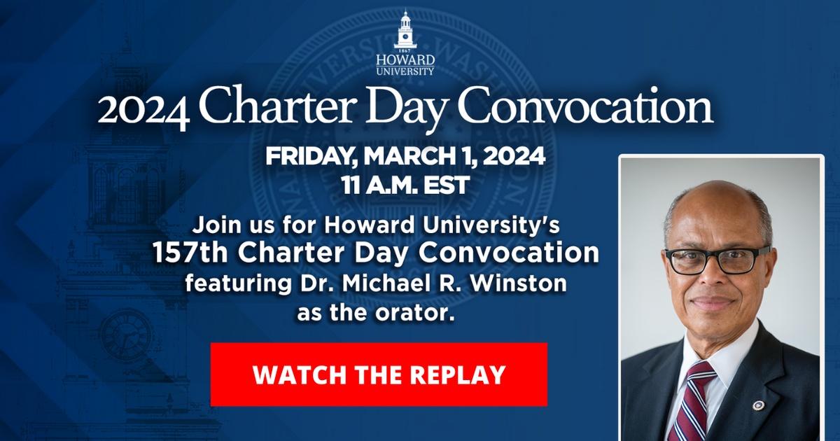 2024 Howard University Charter Day Convocation