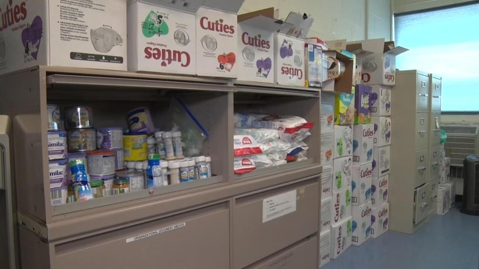 AECDC diaper bank assists families in need image