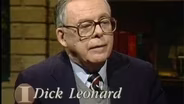 Dick Leonard past managing editor of the Milwaukee Journal