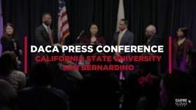 Video thumbnail: State of the Empire DACA Press Conference at CSUSB