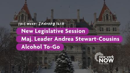 Video thumbnail: New York NOW New Session, Senate Majority Leader Andrea Stewart-Cousins