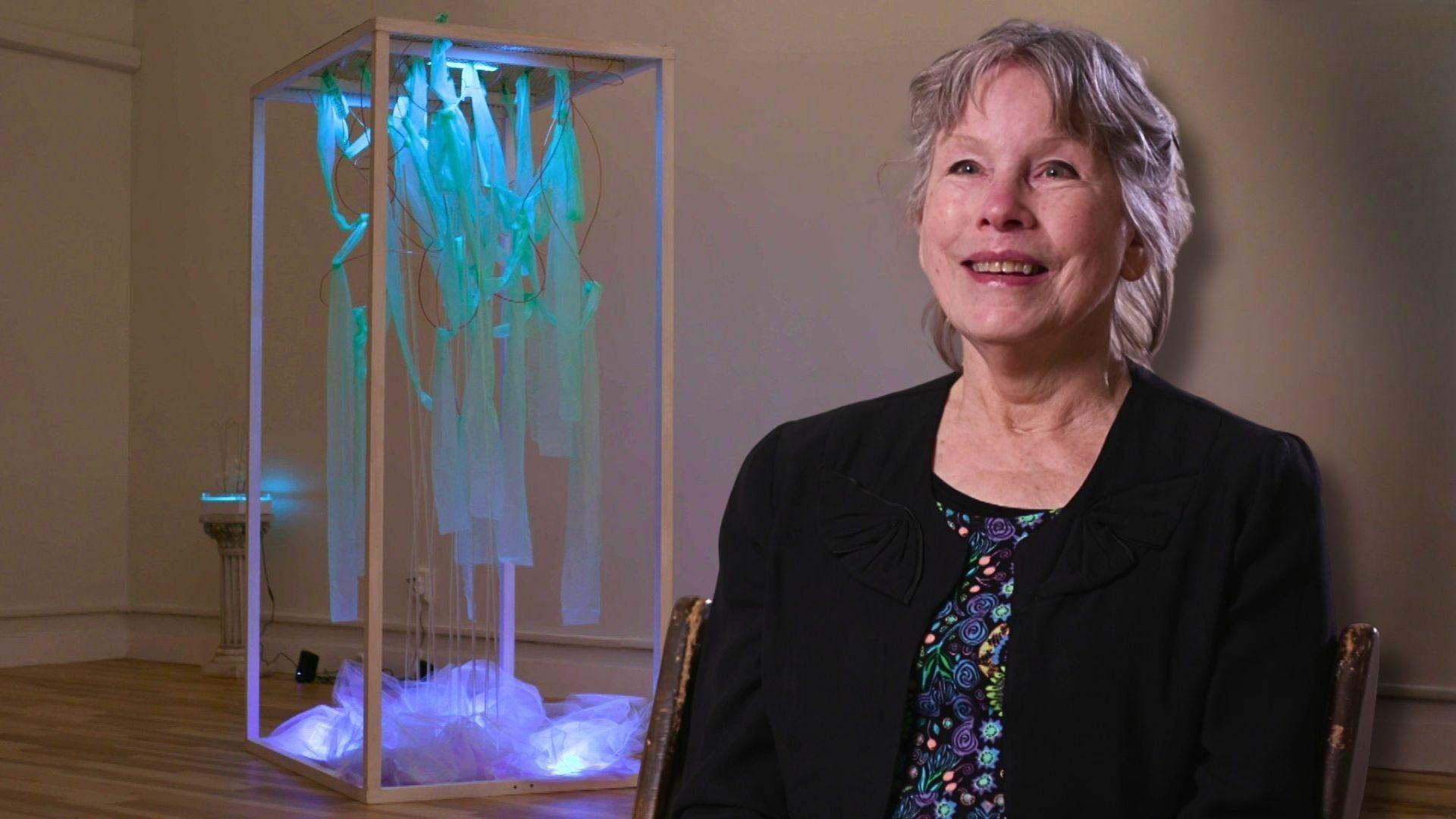 Inside a stunning multimedia art installation in New York.