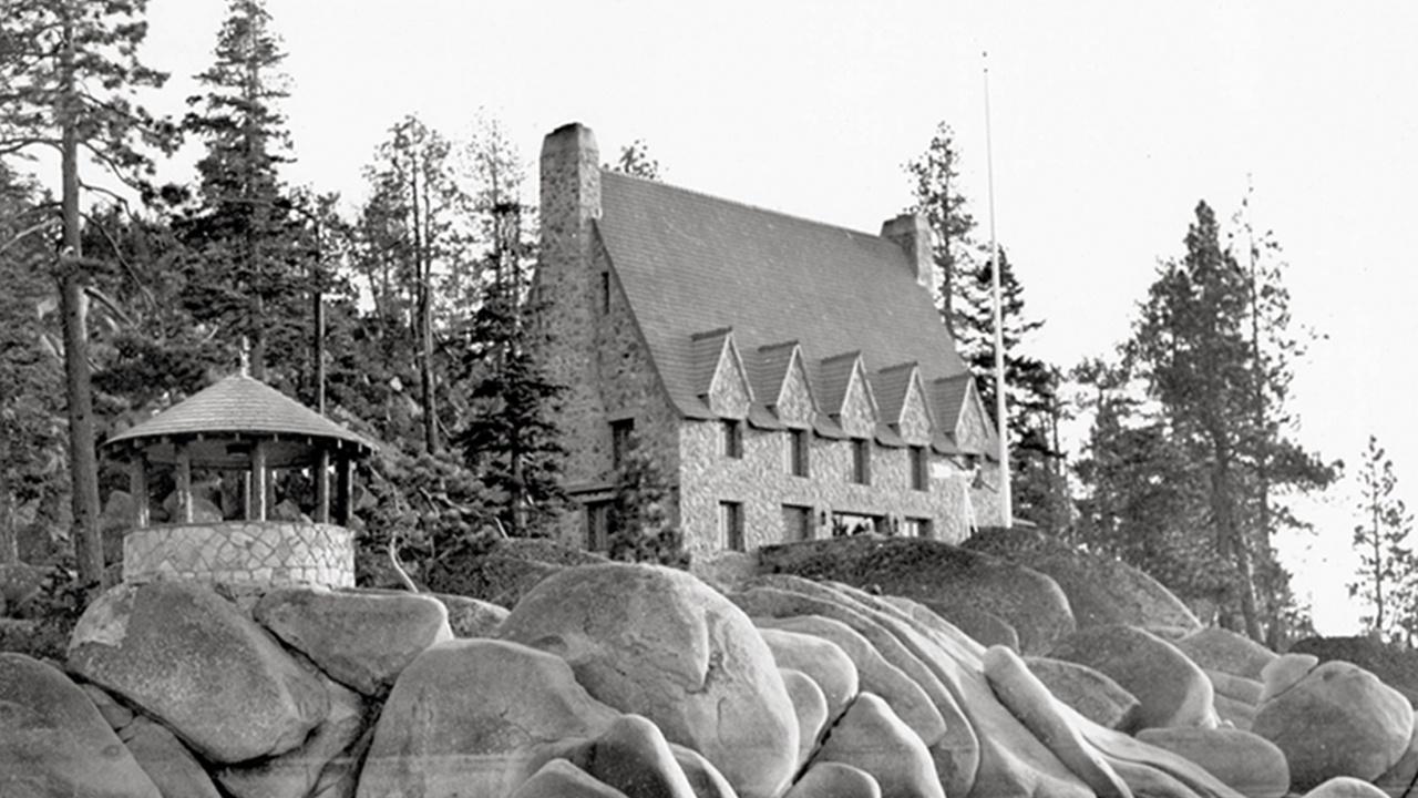 The lodge is one of the last and best examples of great residential estates on Lake Tahoe