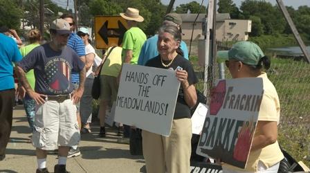 Video thumbnail: NJTV News Activists rally against proposed gas-powered plants