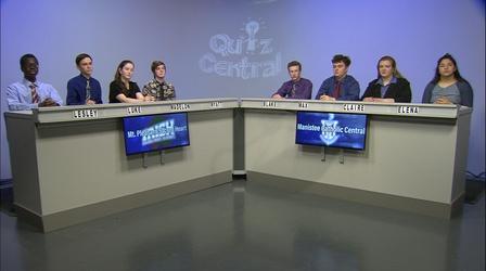 Video thumbnail: Quiz Central Manistee Catholic Central vs. Mt. Pleasant Sacred Heart