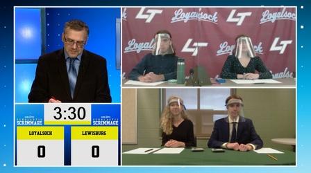 Video thumbnail: Scholastic Scrimmage Lewisburg vs. Loyalsock