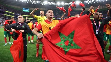Video thumbnail: PBS NewsHour How Morocco is making history at the World Cup