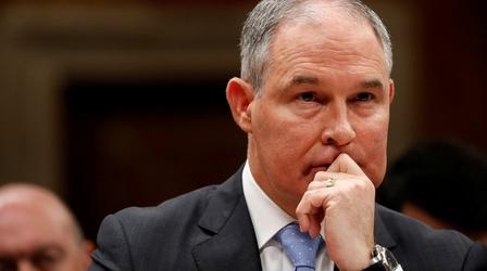 Video thumbnail: PBS NewsHour NYT investigation traces Pruitt’s past conflicts of interest