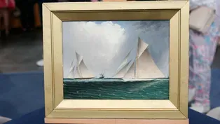 Appraisal: J.E. Buttersworth Oil Painting, ca. 1885
